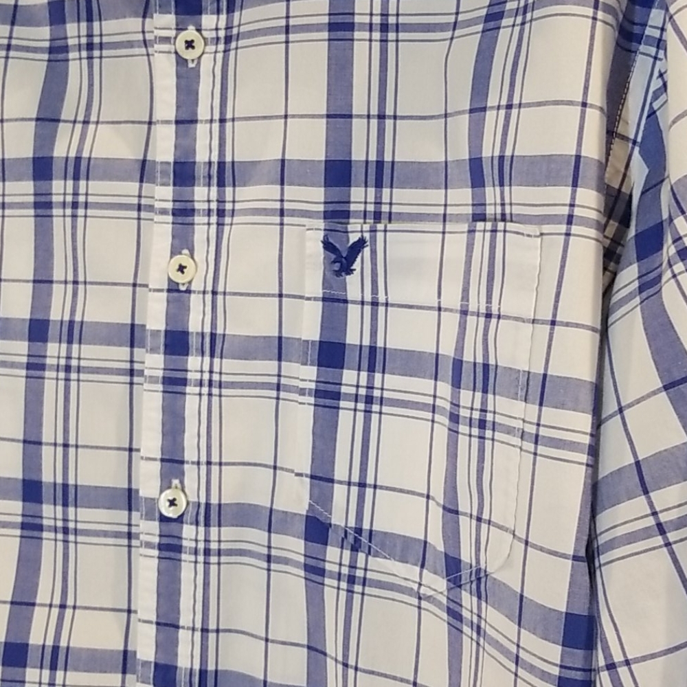American Eagle Outfitters plaid button down, XXL - Picture 4 of 5